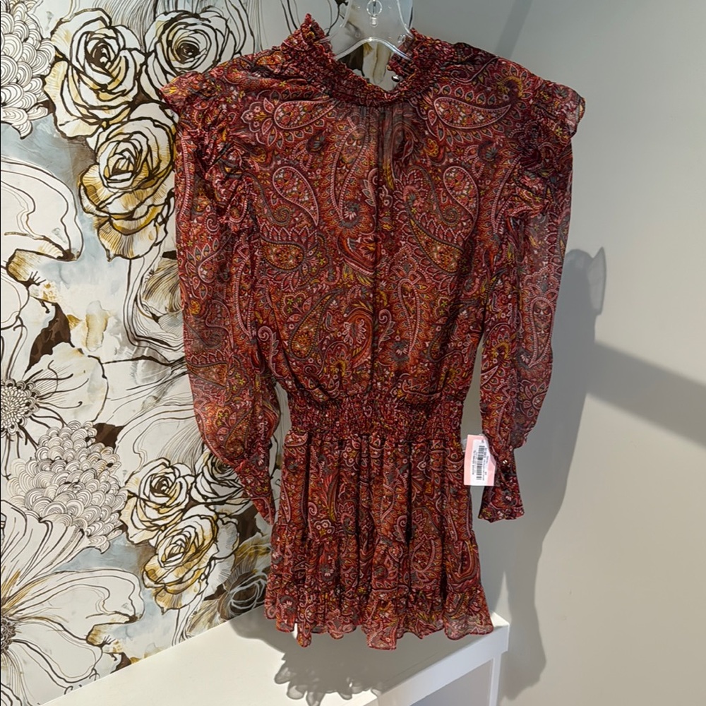 Paisley Misa mini dress